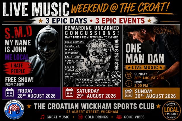 Live Music Weekend @ The Croat! - Friday